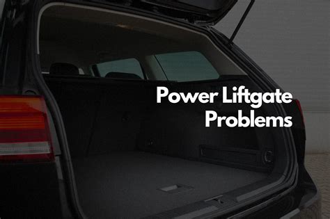 nissan rogue liftgate problems|Power liftgate, not common. 